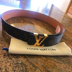 Louis Vuitton Monogram Belt Lightly Used!Sz 90|36